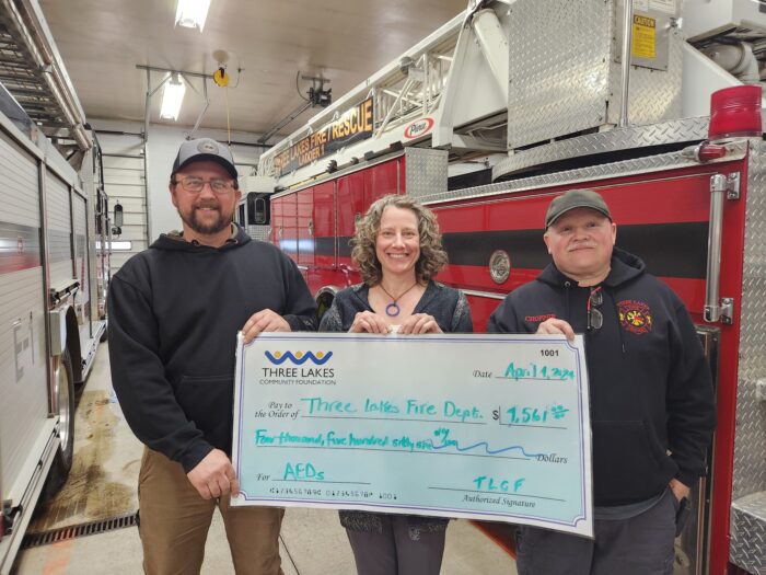 Community Foundation Supports AED Purchase